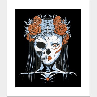 Sugar Skull Queen Posters and Art